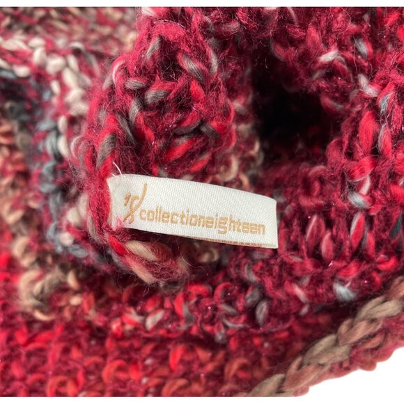 Collection Eighteen Multicolor Infinity Crochet Scarf - Picture 7 of 10